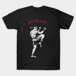 Muay Thai Kickboxing Boxer Thailand T-Shirt